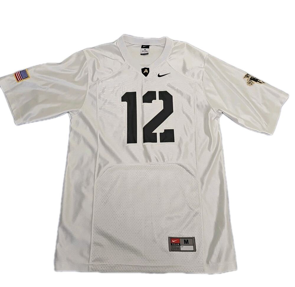 Army Black Knights Football Jersey Mens M Nike Pro Combat Rivalry West Point #12